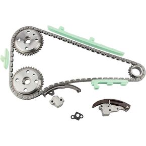 TK10249 Engine Timing Chain Kit Sets Replaces for Chevrolet for Pontiac for Oldsmobile for Buick Cavalier Sunfire Alero Grand Am Malibu Skylark Achieva 2.4L