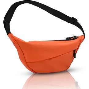 Fanny Pack for Kids, Waist Bag for Boys Teens Girls, Fashion Waist Pack with Adjustable Belt, Small Crossbody Bag Travel Pouch, Kids Lightweight Chest Bag Mini Belt Bags (Black)