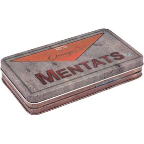 Fallout Orange Mentats Storage Tin Replica | Metal Trinket Dish Organizer For Jewelry, Accessories, and More