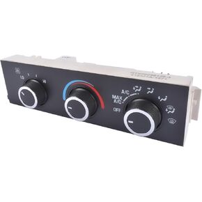 Front Climate Control Module Replacement for GMC G3500 Safari Topkick Savana Chevy Express Kodiak Astro 1996-2019 599-217 15773678