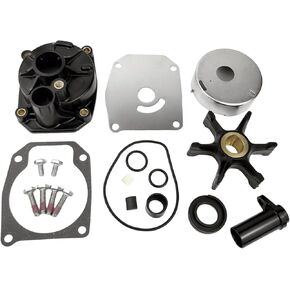 Water Pump Impeller Repair Kit 432955 for OMC Johnson Evinrude Outboard 60 65 70 75 HP Replace Sierra Marine 18-3389 438591 0432955