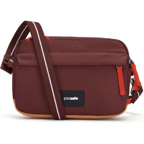 PACSAFE GO HOSE CROSSBODY BAG ، Garnet Red