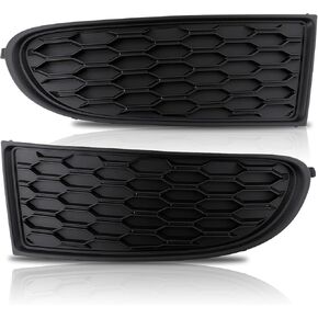 2pcs Front Bumper Fog Light Lamp Cover Bezel For Dodge Journey 2011-2020, Replaces 68079852AB, 68079853AB
