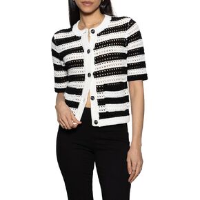 Sanctuary Women's Open Knit Sweater Jacket
