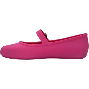 Melissa Soft Ballerina Collection - شقق غير موسمية للنساء - نمط الباليه الكلاسيكي مع حزام قابل للتعديل - البناء الخفيف كهواء PVC - نعل الرغوة الناعمة - رائحة الفقاعات