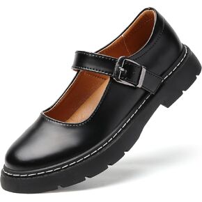 Mary Jane Shoes Women Platform غير كلاسيكيات كلاسيكيات جولة إصبع القدم في الكاحل الراحة الراحة اللباس غير الرسمي
