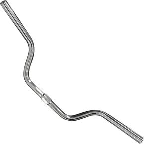 Riser Handlebar - Great for Child Mountain, Road, and Hybrid Bikes - Multiple Rise Options (Silver, 22.2mm) in Kuwait