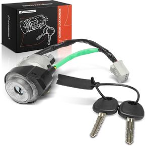 A-Premium Ignition Lock Cylinder with 2 keys Compatible with Hyundai Vehicles - Sonata 2005 2006 2007, Replace# 819053K060