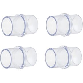 CPAP Hose and Tubing Connector 15mm ID x 22mm OD Cuff Adapter (4 Pack)