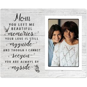 SteadStyle Memorial Gift for Loss of Mother - Memorial Picture Frames - Sympathy Gifts for Loss of Mom, Bereavement Gifts for Loss (Brown)