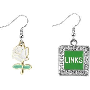 WSNANG Sorority Jewelry Sorority Paraphernalia Keychain/Bracelet/Necklace Sorority Sisters Earrings Greek Sorority Gift