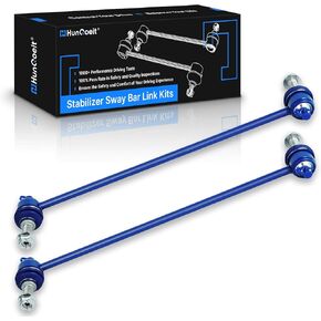 K750155 2Pcs Front Stabilizer Sway Bar End Links Compatible with Buick 2008-2017 Enclave, for Chevy 2009-2017 Traverse, for GMC 2007-2016 Acadia, 17 Acadia Limited, for Saturn 07-2010 Outlook