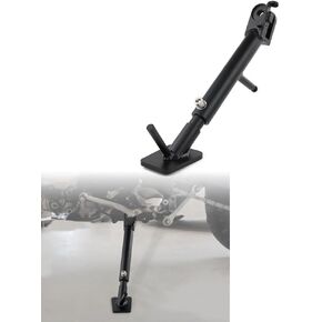 Xitomer -2 inch Lowering Motorcycle Kickstand Fit for 2023 2022 V-Strom 650 /DL650 2012-2023 Adjustable Large Side Stand