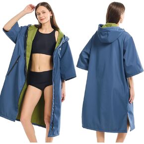 معطف ضخم السباحة المليء بالماء ، معطف غير جنسي نصف جنسي مع غطاء محرك السيارة ، معطف تصفح الصوف المبطن للشاطئ ، حمام سباحة in Kuwait