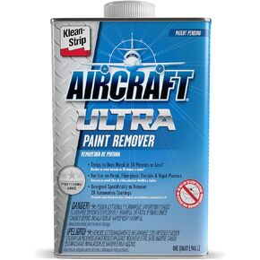 Klean -Strip Aircraft Ultra Paint Remover - Strips Formula Strips Automotive & Metal Coating