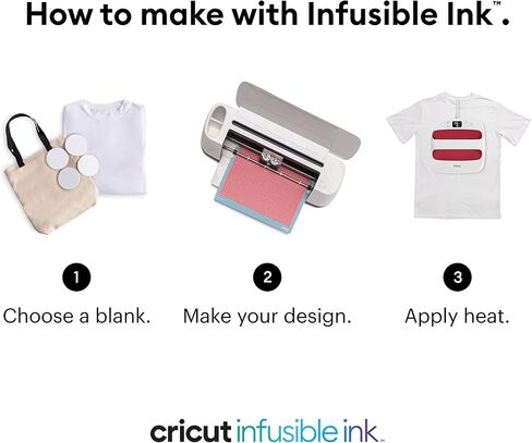 Cricut Youth T-Shirt Blank, Crew Neck, Large Infusible Ink, White in Saudi Arabia
