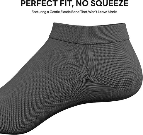 Mens Ankle Socks, 8 Pairs Premium Cotton Non Slip Short Casual Low Cut Socks in Saudi Arabia