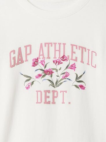 Gap Girls 'Girls Long Sleeve Logo T-Shirt T-Shirt in Kuwait