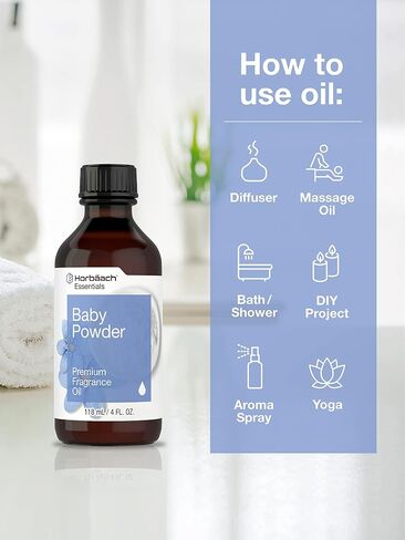 Lavender Chamomile Fragrance Oil | 1 fl oz (30ml) | Premium Grade | for Diffusers, Candle and Soap Making, DIY Projects & More | by Horbaach in Kuwait