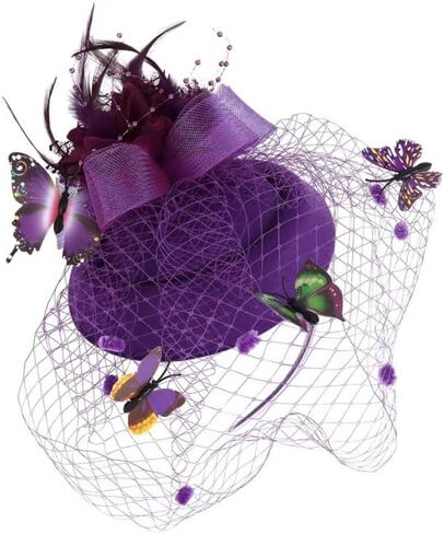 1pc Butterfly Hat Headband Flower Hair Accessories Women Hair Accessories Ladies Headbands Vintage Hair in Saudi Arabia
