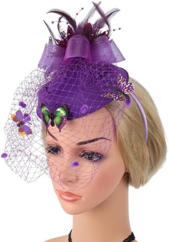 1pc Butterfly Hat Headband Flower Hair Accessories Women Hair Accessories Ladies Headbands Vintage Hair in Saudi Arabia
