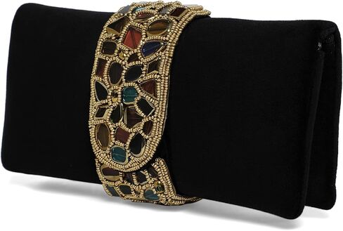 Aheli Clutch يحافظ على هدية للنساء مصنوعة يدويًا لحفلة الأزياء الأزياء الأنيقة in Saudi Arabia