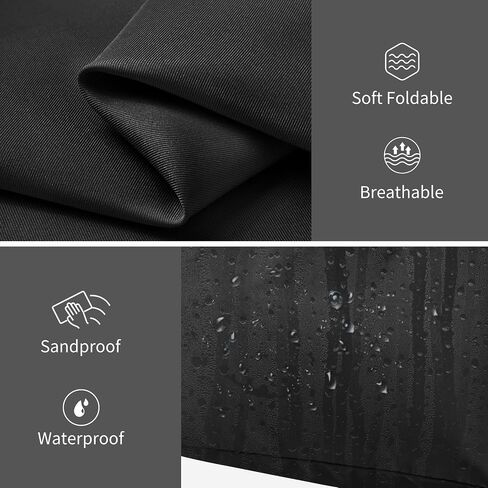 KALIDI 60L Extra Large Duffle Bag, Beach Tote Zipper Utility Oversized Weekender Carrier Travel Shopping Reusable Grocery Bag in Saudi Arabia