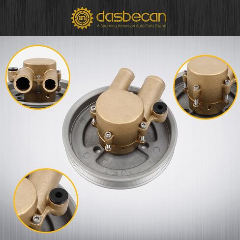 Dasbecan 21212799 مضخة مياه البحر متوافقة مع فولفو بنتا 4.3 5.7 V8 V6 OE استبدال 3812519 بالعمود المرفقي مثبت in Saudi Arabia