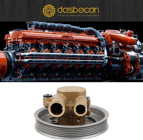 Dasbecan 21212799 مضخة مياه البحر متوافقة مع فولفو بنتا 4.3 5.7 V8 V6 OE استبدال 3812519 بالعمود المرفقي مثبت in Saudi Arabia