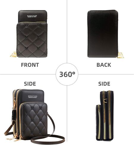 Crossbody for Women, Trendy Small Phone Purse with Secure Card Slots, Lightweight Card wallet in Saudi Arabia