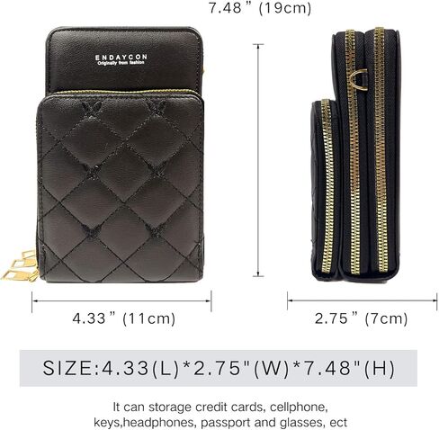 Crossbody for Women, Trendy Small Phone Purse with Secure Card Slots, Lightweight Card wallet in Saudi Arabia