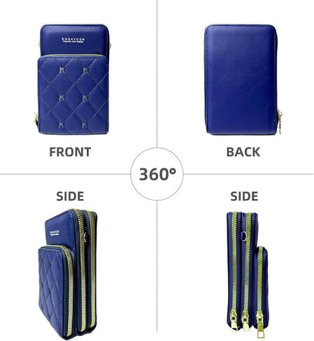 Crossbody for Women, Trendy Small Phone Purse with Secure Card Slots, Lightweight Card wallet in Saudi Arabia