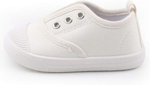 Toddler Girls Boys Canvas Shoes Lightweight Breathable Sneakers Washable Strap for Walking in Saudi Arabia