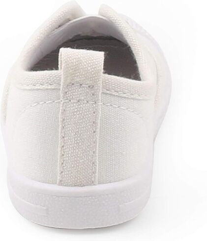 Toddler Girls Boys Canvas Shoes Lightweight Breathable Sneakers Washable Strap for Walking in Saudi Arabia