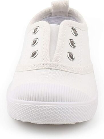 Toddler Girls Boys Canvas Shoes Lightweight Breathable Sneakers Washable Strap for Walking in Saudi Arabia