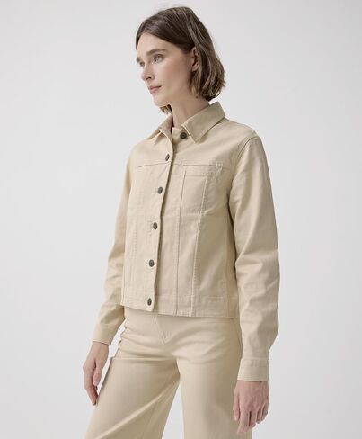 Pact Organic Cotton Women's Stretch Denim Jacket in Saudi Arabia