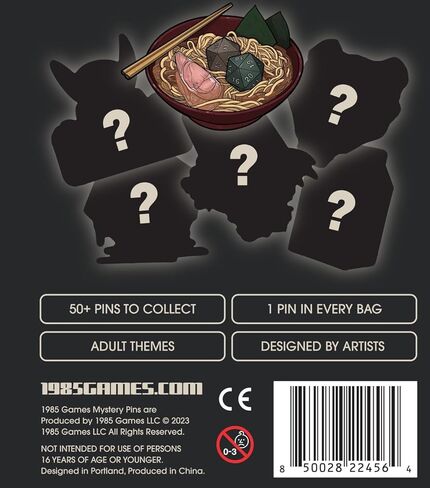 1985 Games دبابيس طوق D&D، دبابيس المينا الصلبة، مجموعة للأبراج المحصنة والتنينات، دبوس ملصق لحقيبة الظهر/الياقة/السترات، ملحقات Dnd in Kuwait