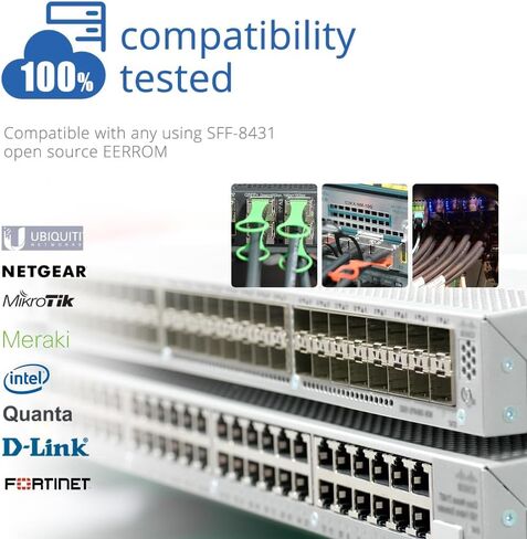 SFP+ Cable, 10G SFP+ DAC, 7M(22.97ft), Passive Direct Attach Copper Twinax Cable for Cisco SFP-H10GB-CU7M, Ubiquiti UniFi UC-DAC-SFP+, TP-Link, Meraki, Mikrotik, Intel, Fortinet, Netgear, Orange in Kuwait