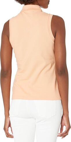 Lacoste Women's L.12.d Slim Fit Sleeveless Stretch Polo Shirt in Kuwait