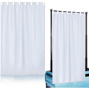 Privacy Curtain for Dance Bags with Garment Rack Curtain with Storage Bag Backstage Privacy Screen for Dance CompetitionsDancer Essentials for Suitcase Competitions & Rehearsals (Black)
