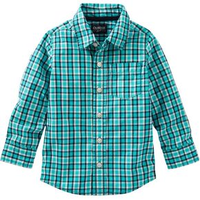 OSHKOSH B'GOSH Boys' Woven Fashion Top 21383113