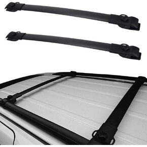 Roof Rack Crossbars for 2011-2020 Toyota Sienna Top Rail Luggage Carrier OE Style Pair Set