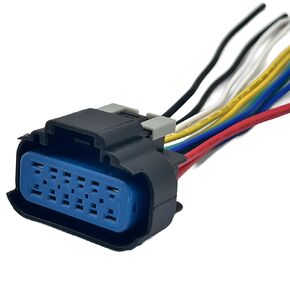 Headlight Connector Pigtail 6-Wire Compatible with 2008-2014 Cadillac CTS Halogen LJQ