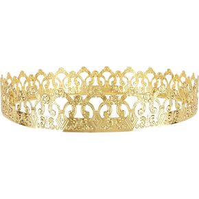 Didder Halloween King Costume Headpiece Crowns for Adult Men Renaissance Medieval Mens Crown for Homecoming Prom King