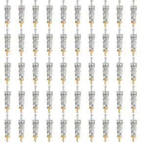 Patikil Air Condition Valve Core مع Seal ، 50 PCS Servigeration Service Valve STERO