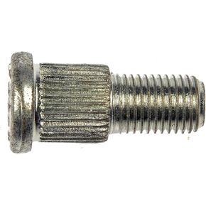 Dorman 610-083 Front 7/16-20 Scenrated Wheel Stud-.563 in. Knurl ، 1-1/4 in. طول متوافق مع طرز Dodge/Plymouth Select ، 10 حزمة