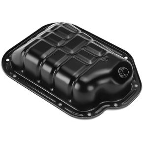 YHTAUTO Lower Engine Oil Pan with Drain Plug Replacement for 2008-2018 Nissan Maxima V6 3.5L