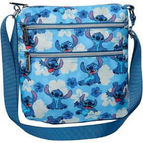 Loungefly Disney Stitch Passport Crossbody Travel Bag