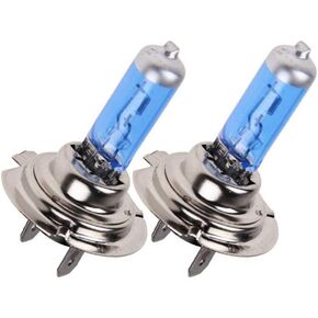 ESUPPORT H11 55W 6000K Xenon Gas Halogen Headlight White Light Lamp Bulbs Pack of 2