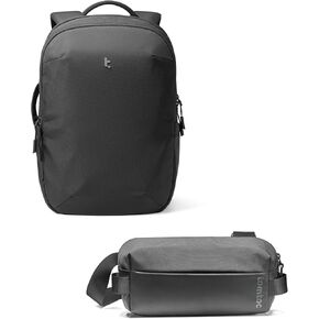 tomtoc Laptop Backpack Minimalist Daypack & Compact EDC Sling Bag